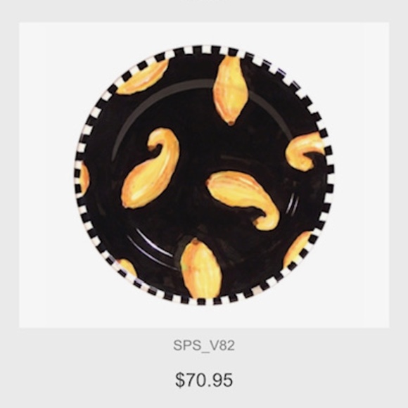 6 Droll Designs Handmade and Hand painted plates - Picture 14 of 16